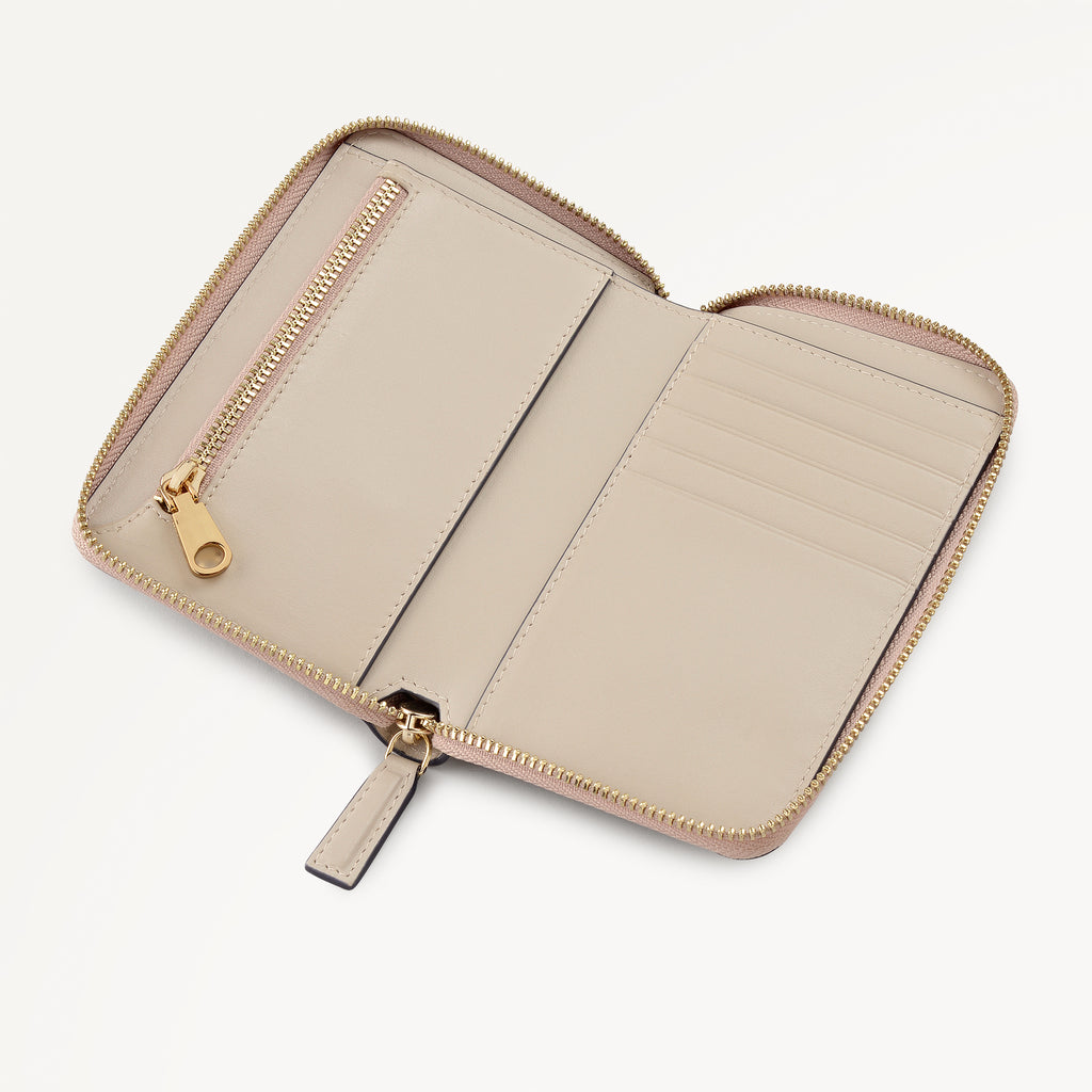 Midnight Wanderer Medium Zip Around Purse Porcini - 112997