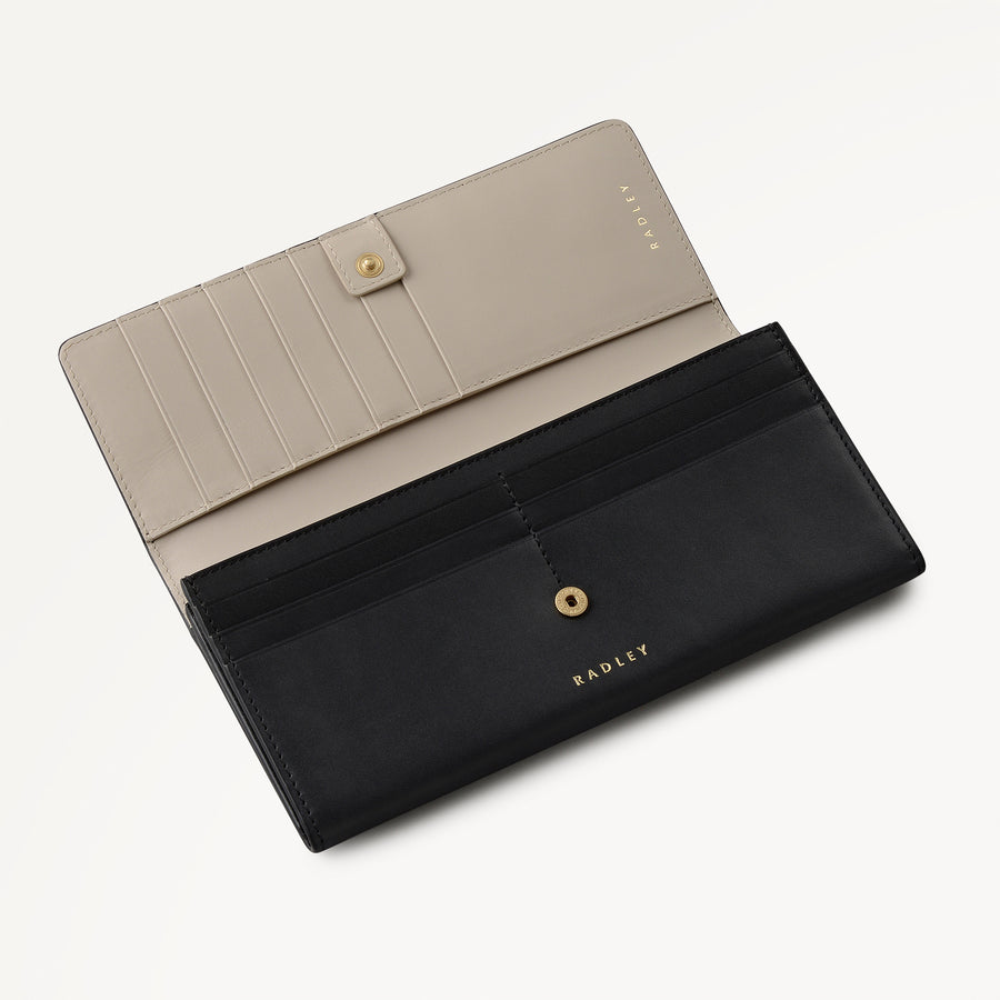 Party Pals Large Flapover Wallet Black - 112998