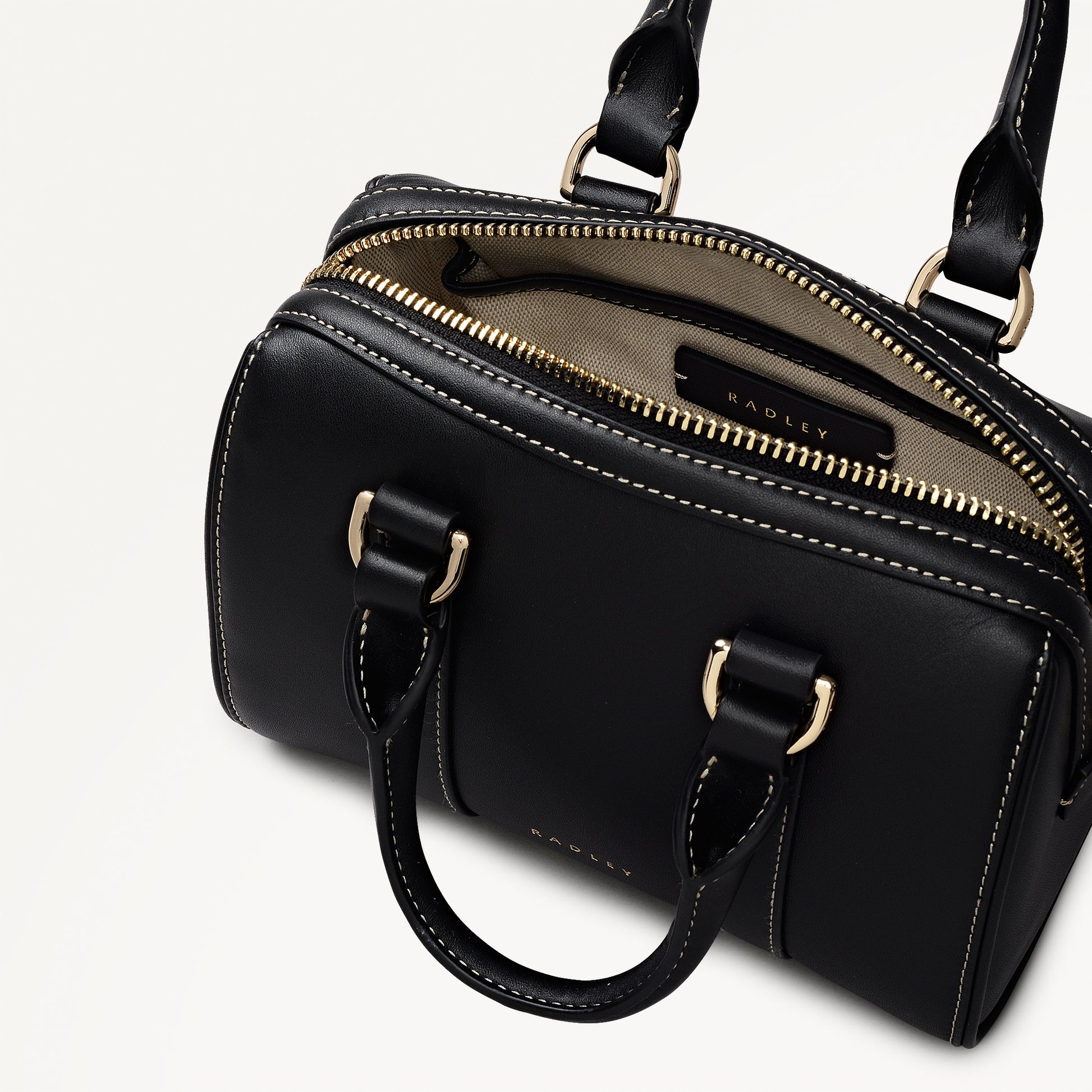 Noble Alley Mini Ziptop Grab Black - 113005