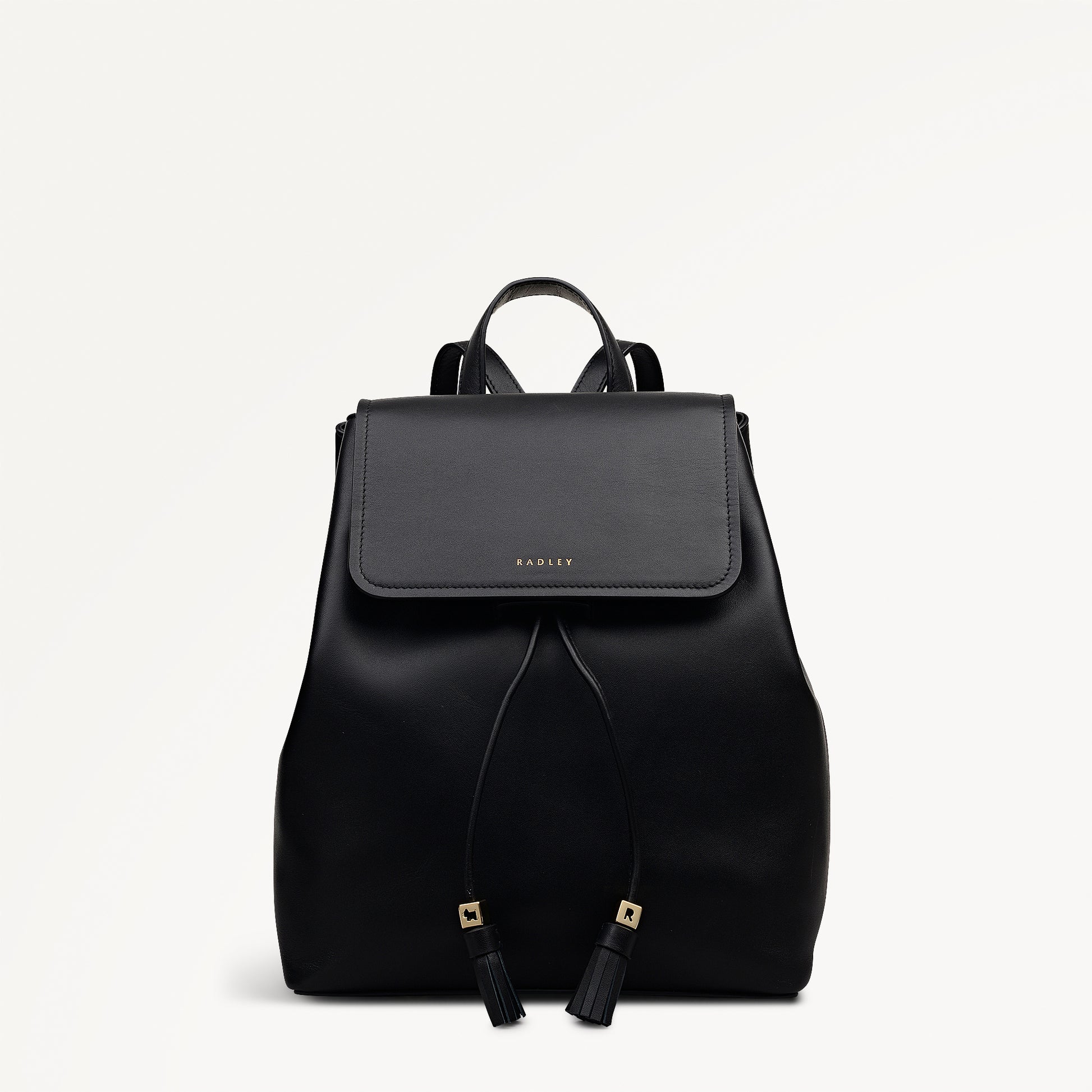 Noble Alley Small Flapover Backpack Black - 113007