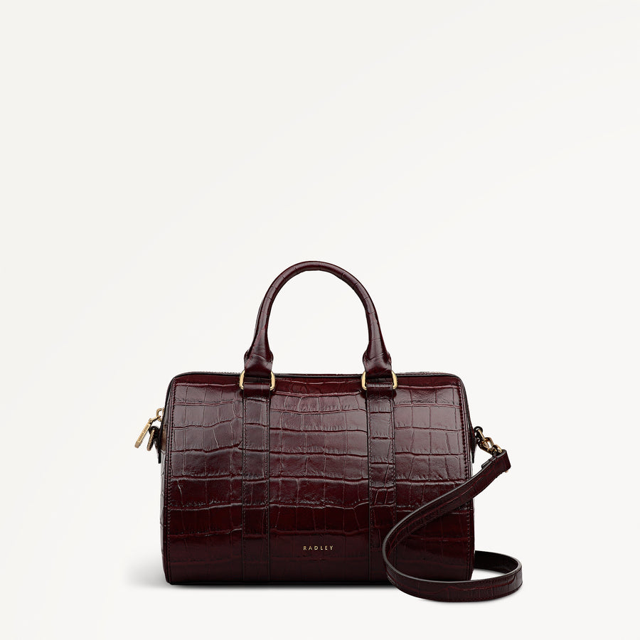 Noble Alley - Faux Croc Medium Ziptop Grab - OHF10902