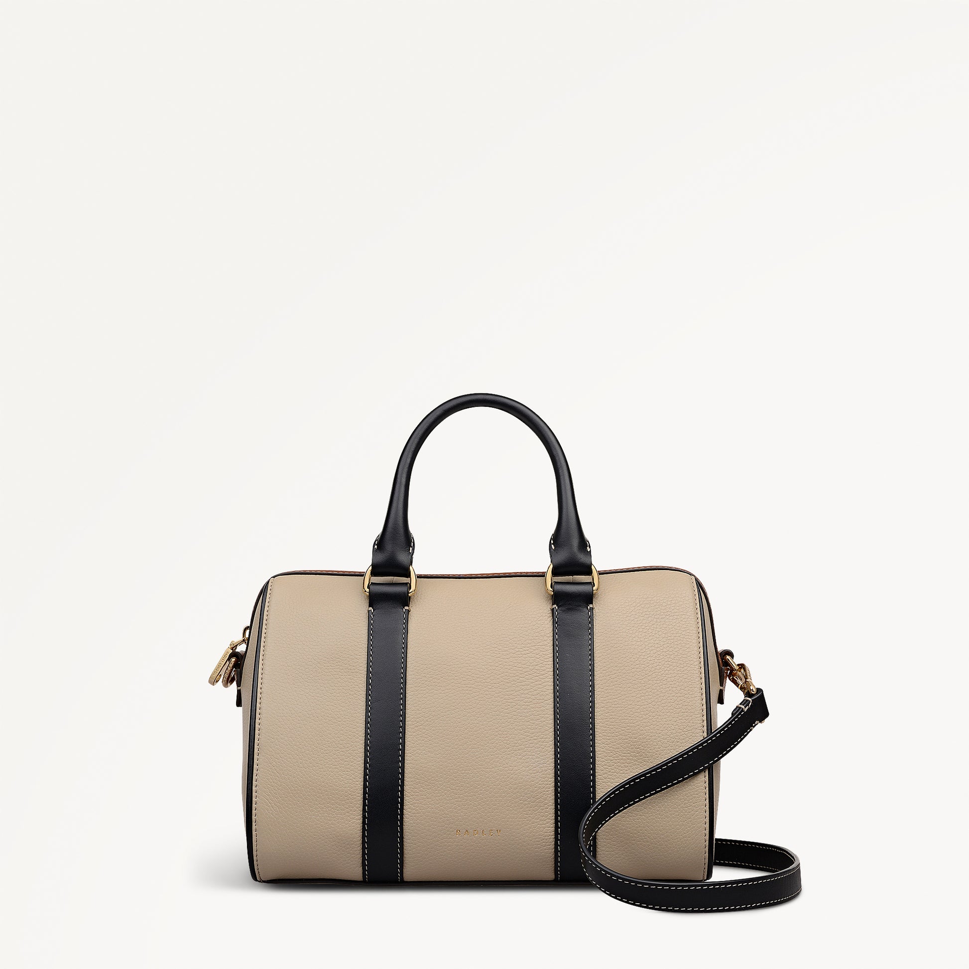 Noble Alley - Colourblock Medium Ziptop Grab Porcini - 113013