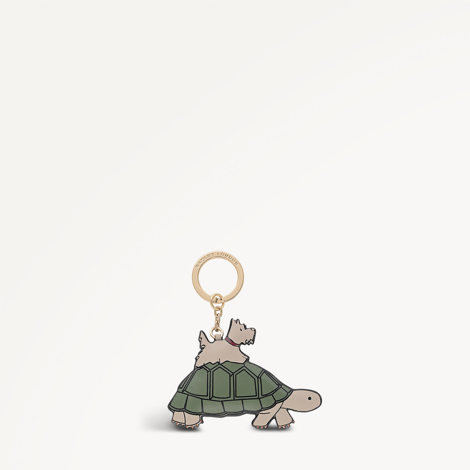 Midnight Wanderer Leather Keyring Porcini - 113023