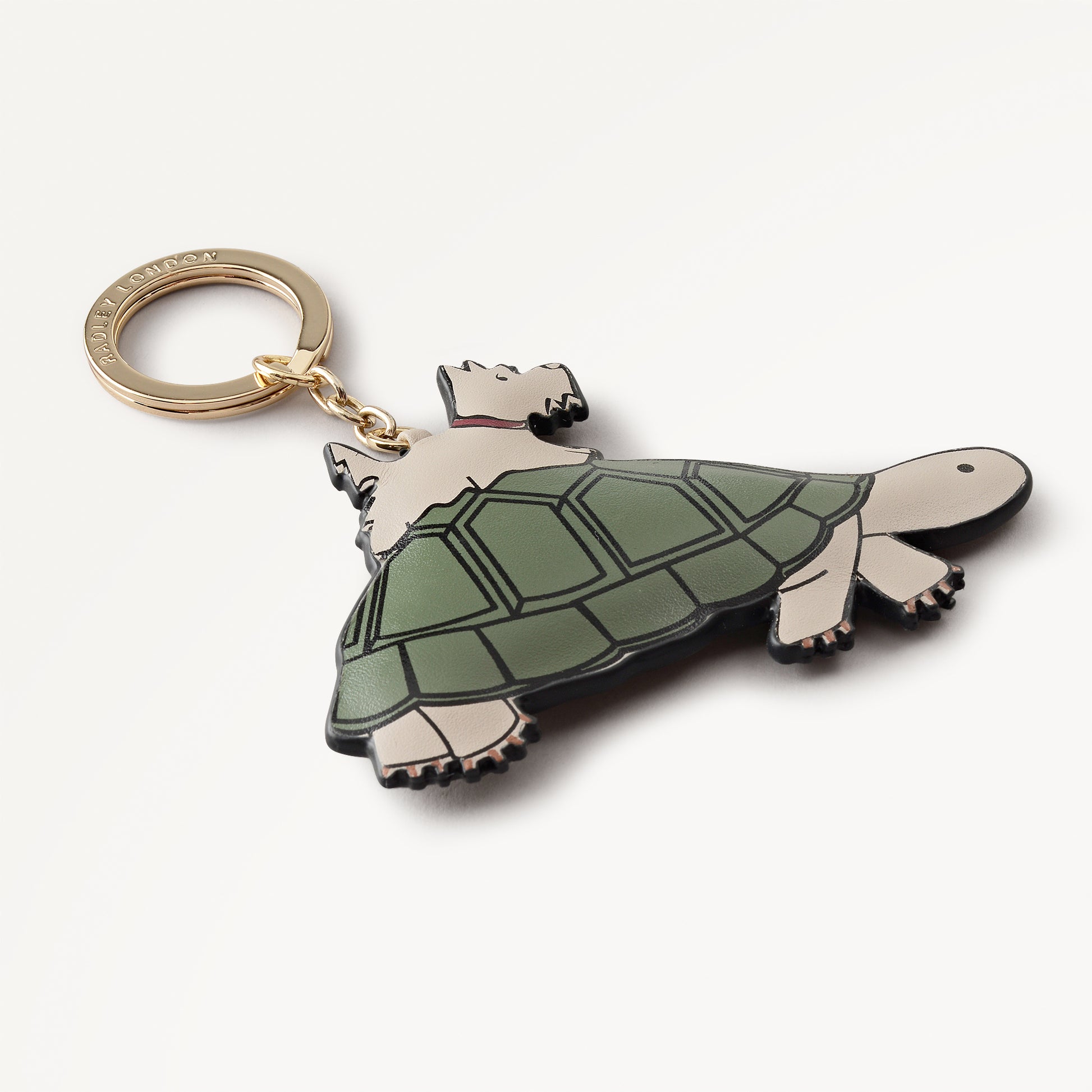 Midnight Wanderer Leather Keyring Porcini - 113023