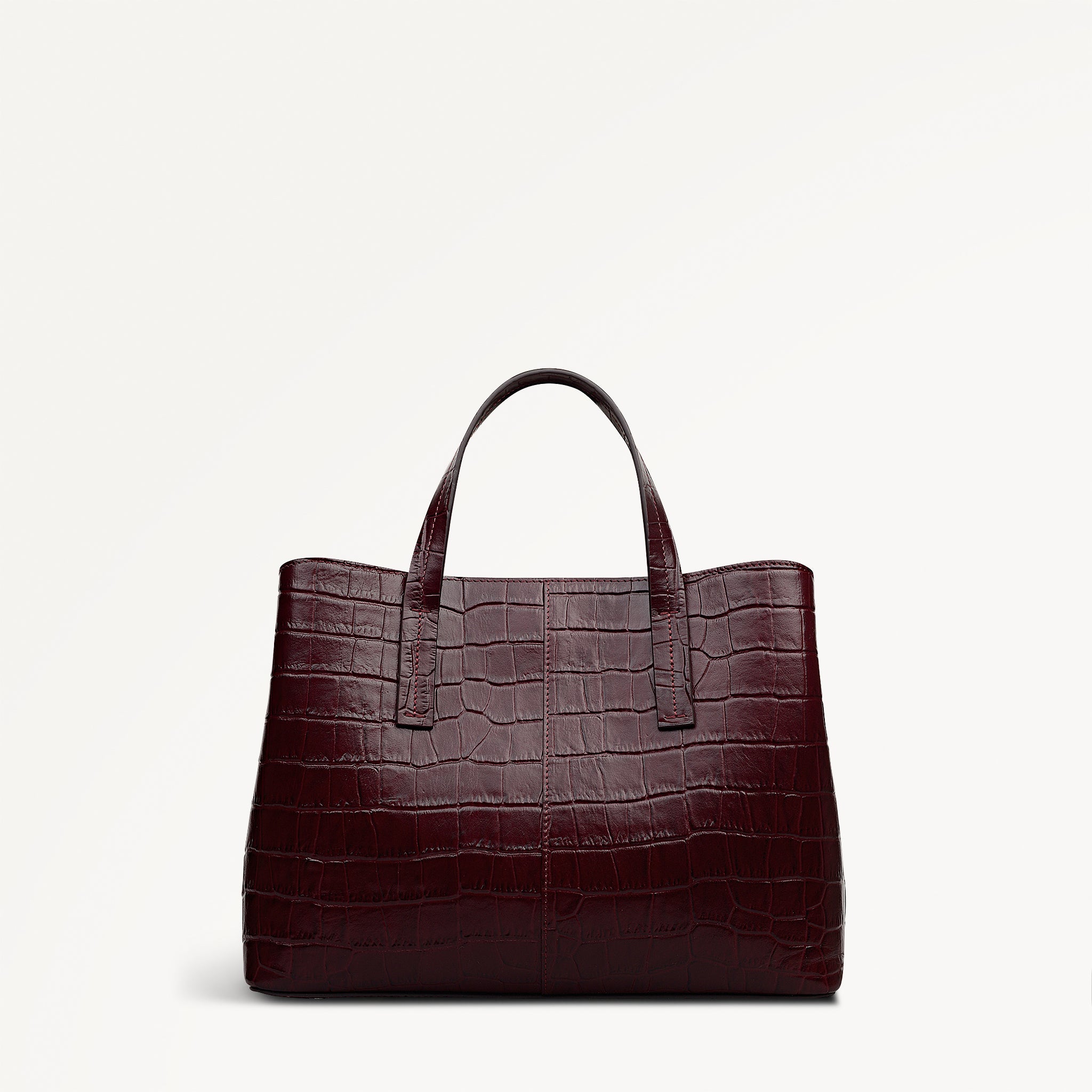 Dark Cherry Medium Ziptop Grab Bag | Dukes Place SS26 | Radley London