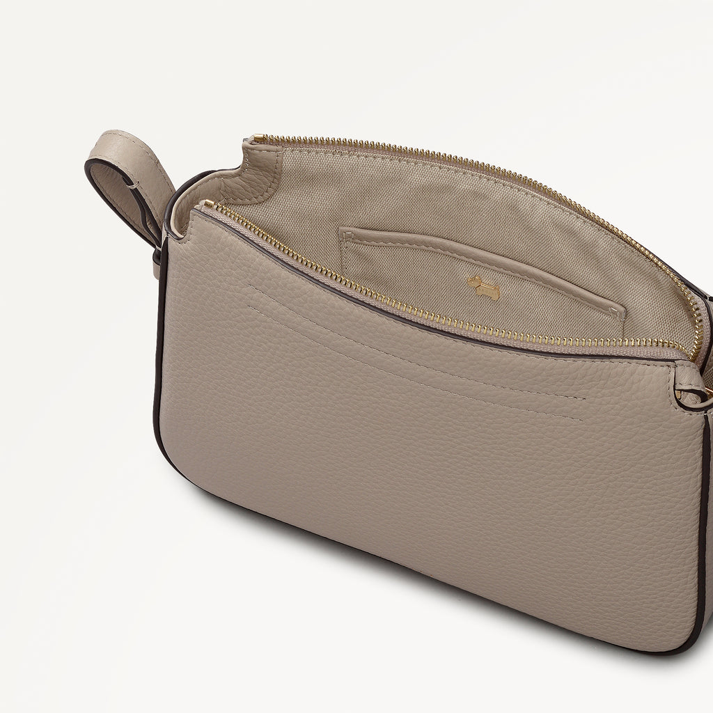 Oak Street Small Ziptop Cross Body Porcini - 113032