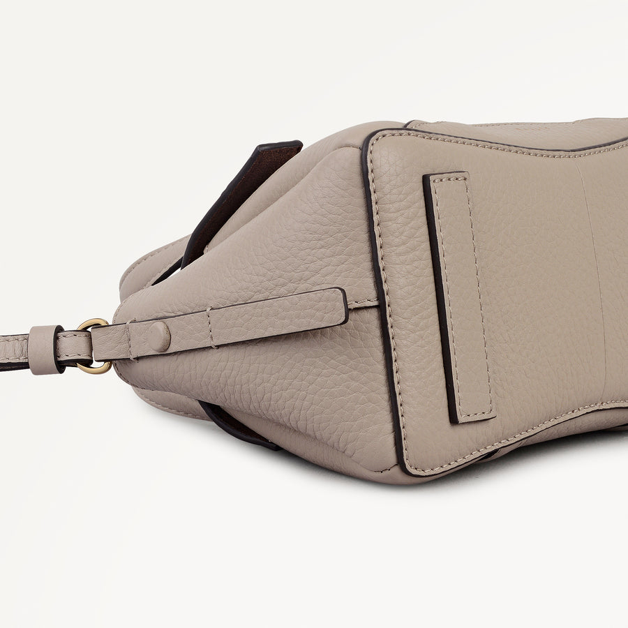 The Chancery Small Flapover Grab Porcini - 113033