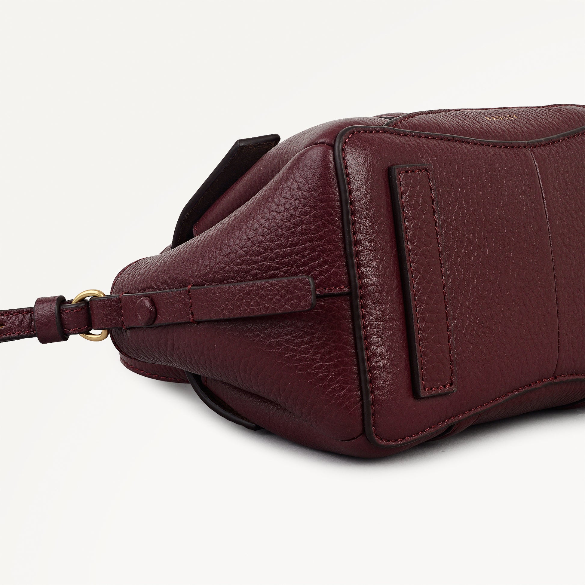 The Chancery Small Flapover Grab Dark Cherry - 113035