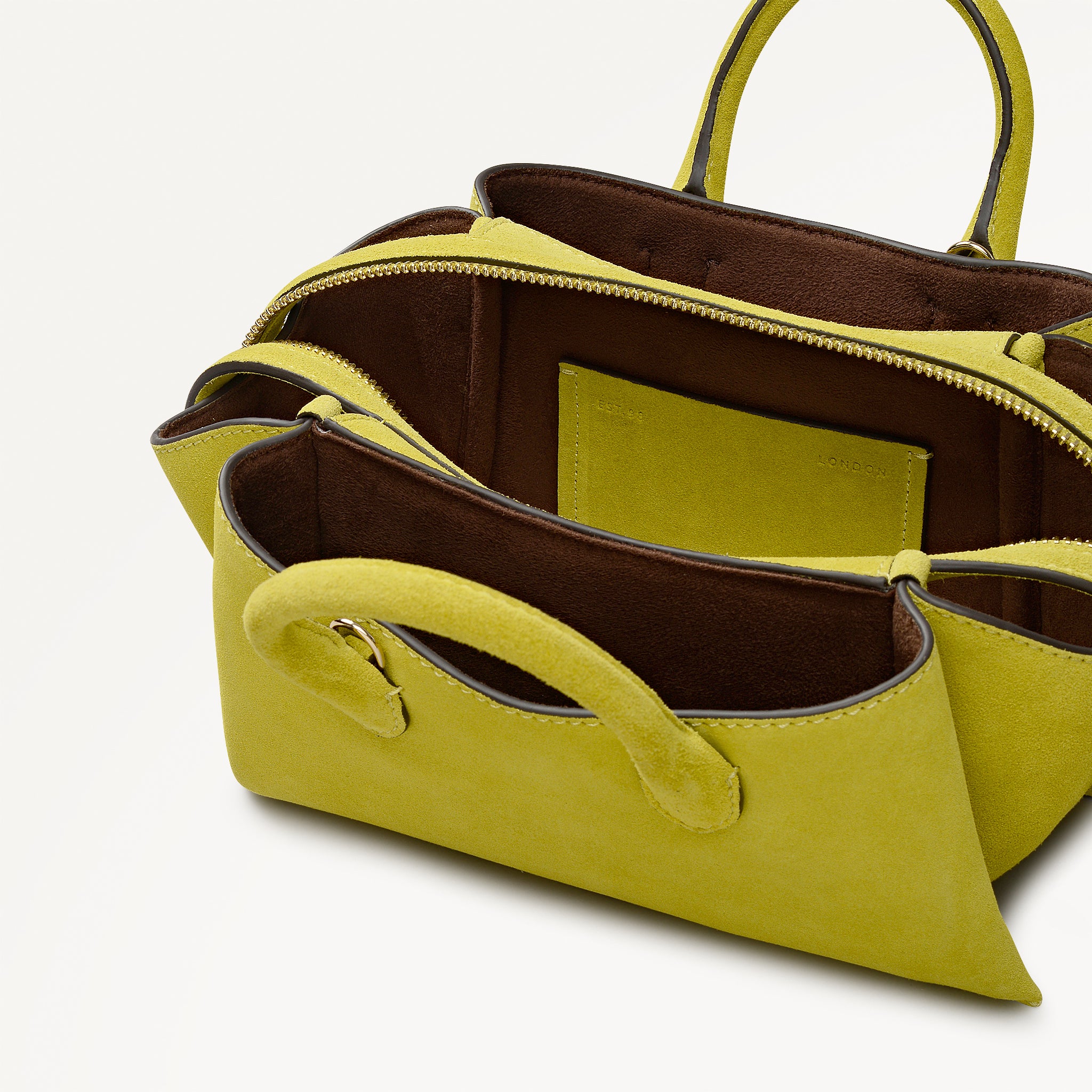 リリマリモモ Limoncello Small Ziptop Grab Bag | The Romilly SS26 | Radley London