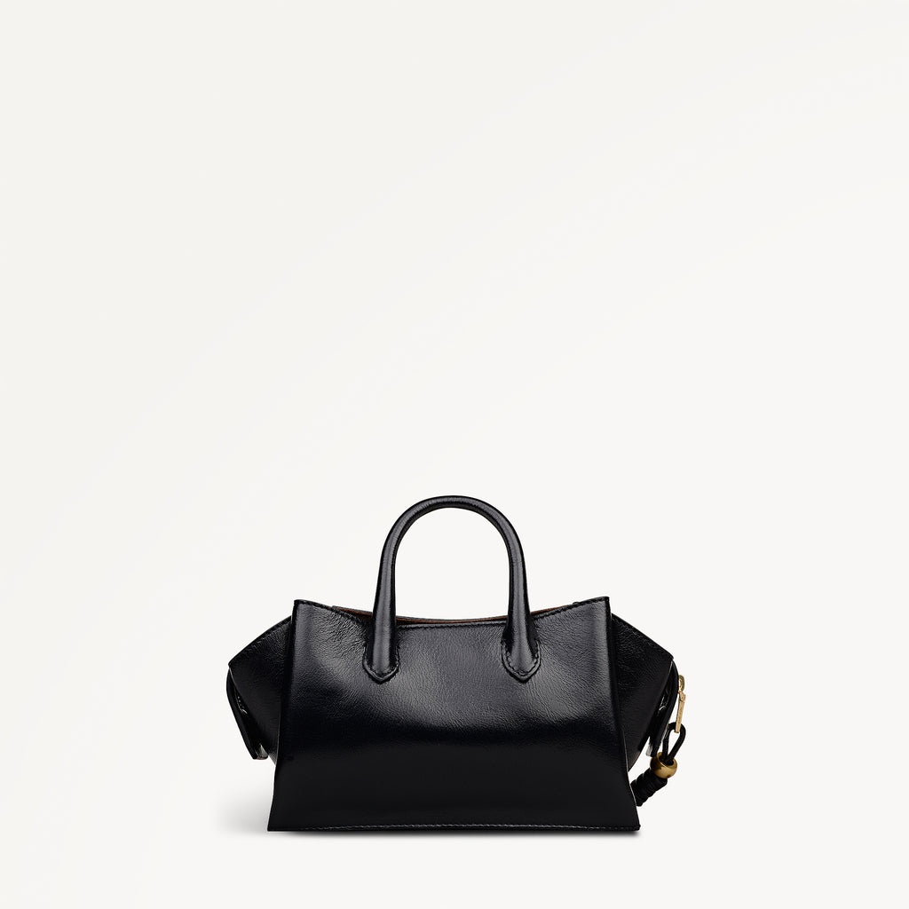 The Romilly Small Ziptop Grab Black - 113039