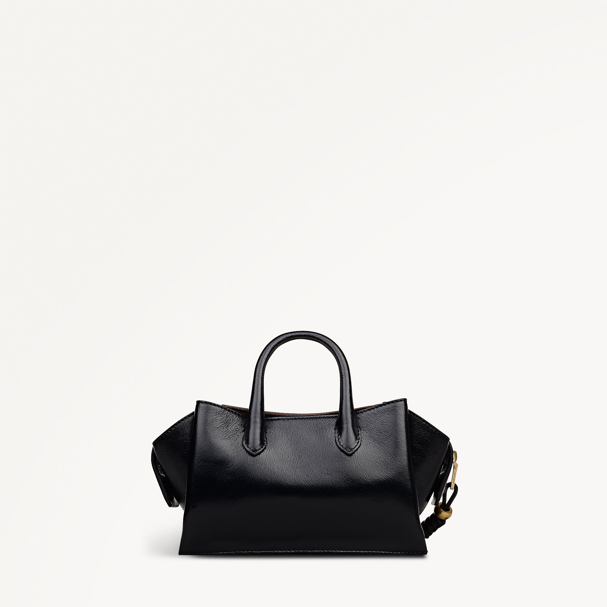 The Romilly Small Ziptop Grab Black - 113039