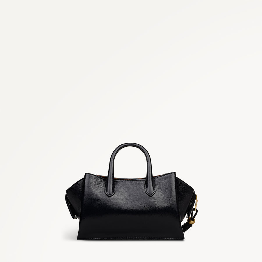 The Romilly Small Ziptop Grab Black - 113039