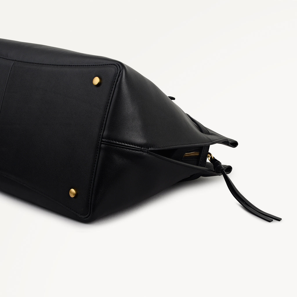 The Christina Large Ziptop Shoulder Black - 113043