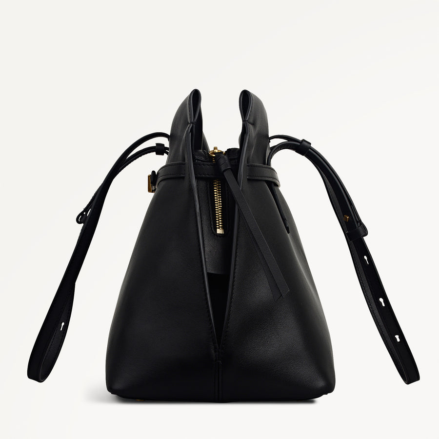 The Christina Large Ziptop Shoulder Black - 113043