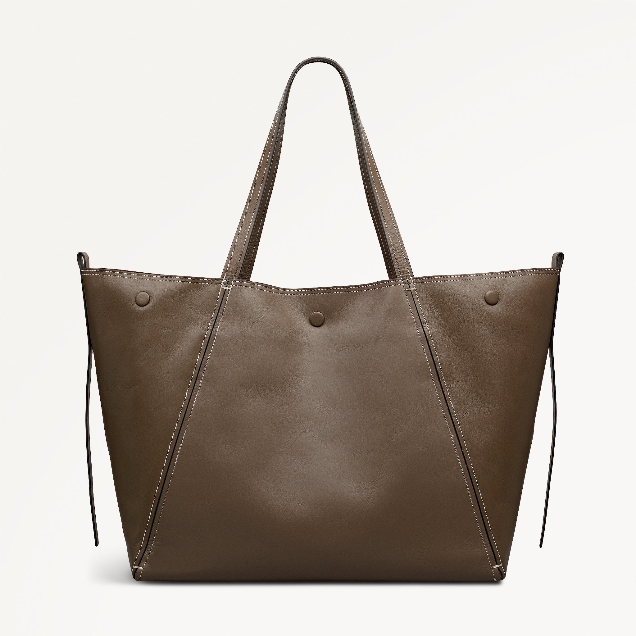 Coffee Extra Large Open Top Tote Bag | The Delphine SS26 | Radley