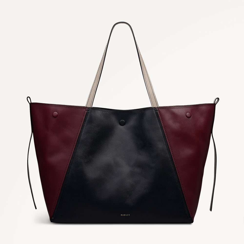 The Delphine - Colourblock Extra Large Open Top Tote - RHF18001