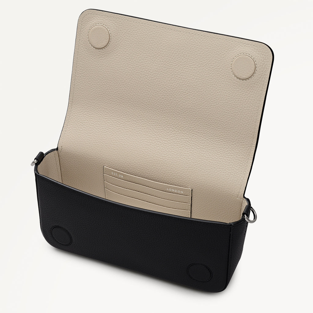 Chester Row Micro Phone Cross Body Black - 113055