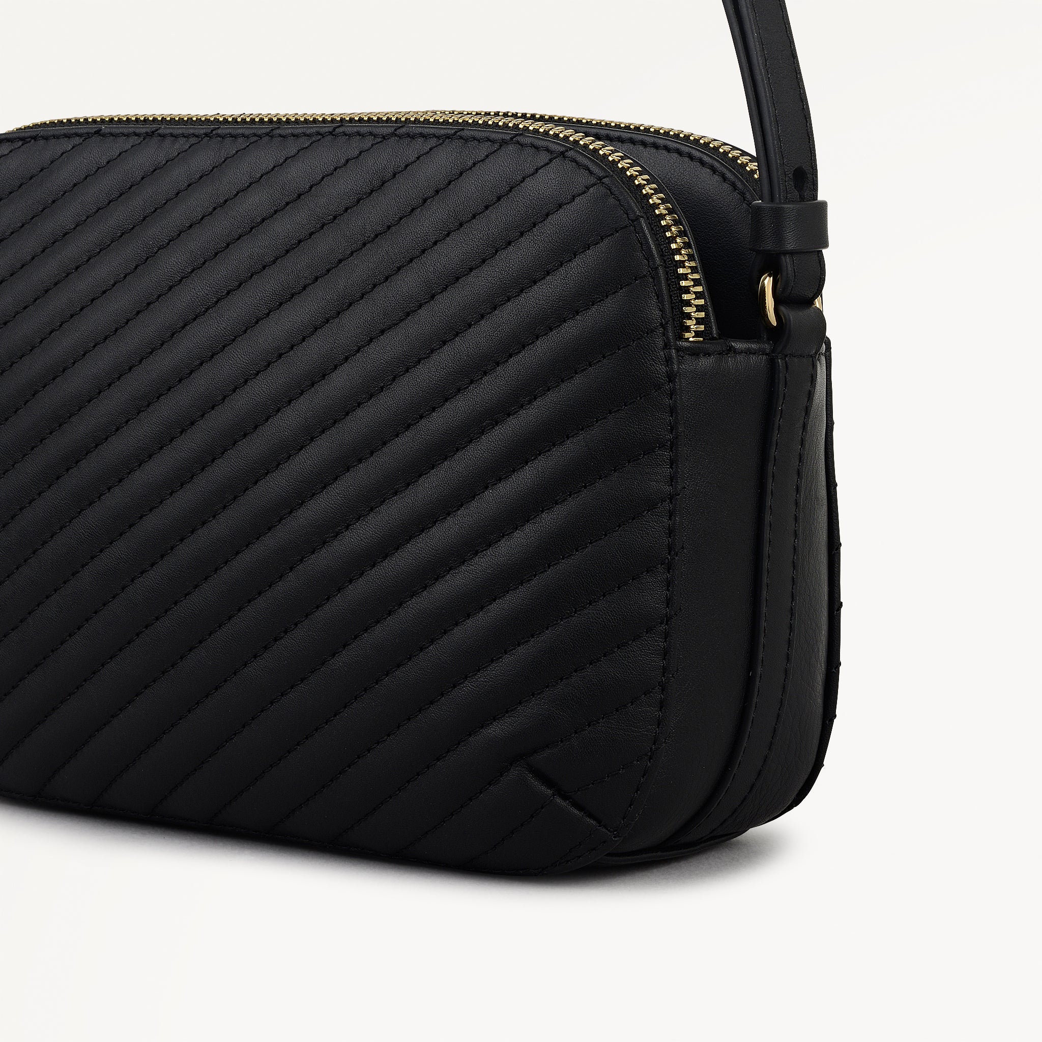 Black Medium Ziptop Cross Body Bag | Dukes Place SS26 | Radley London