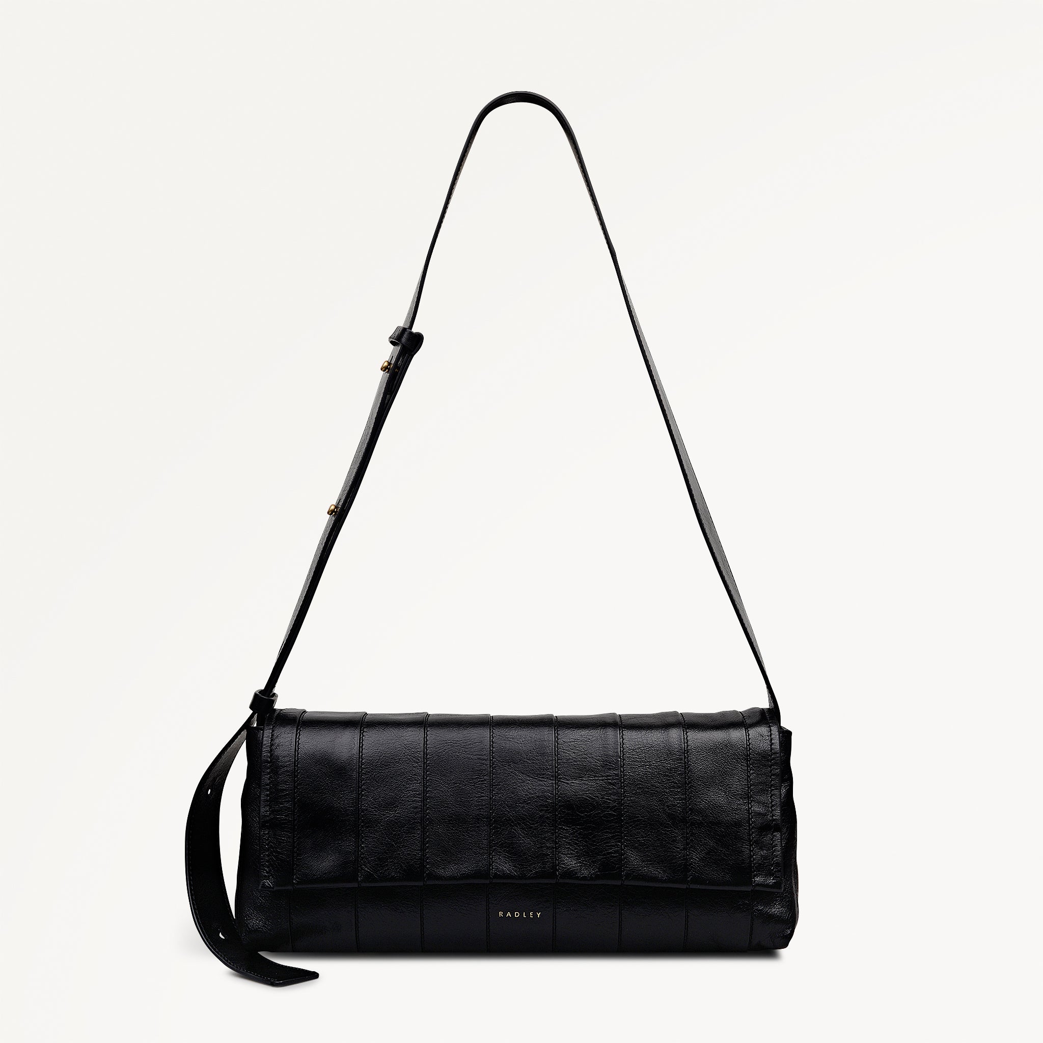 Black Medium Flapover Shoulder Bag | The Annabel SS26 | Radley London