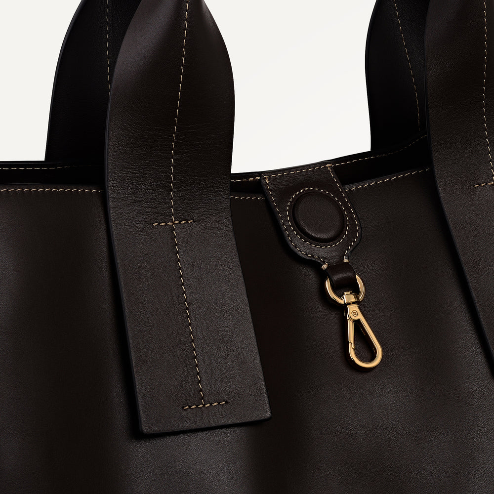 The Strand Large Open Top Shoulder Dark Oak - 113074