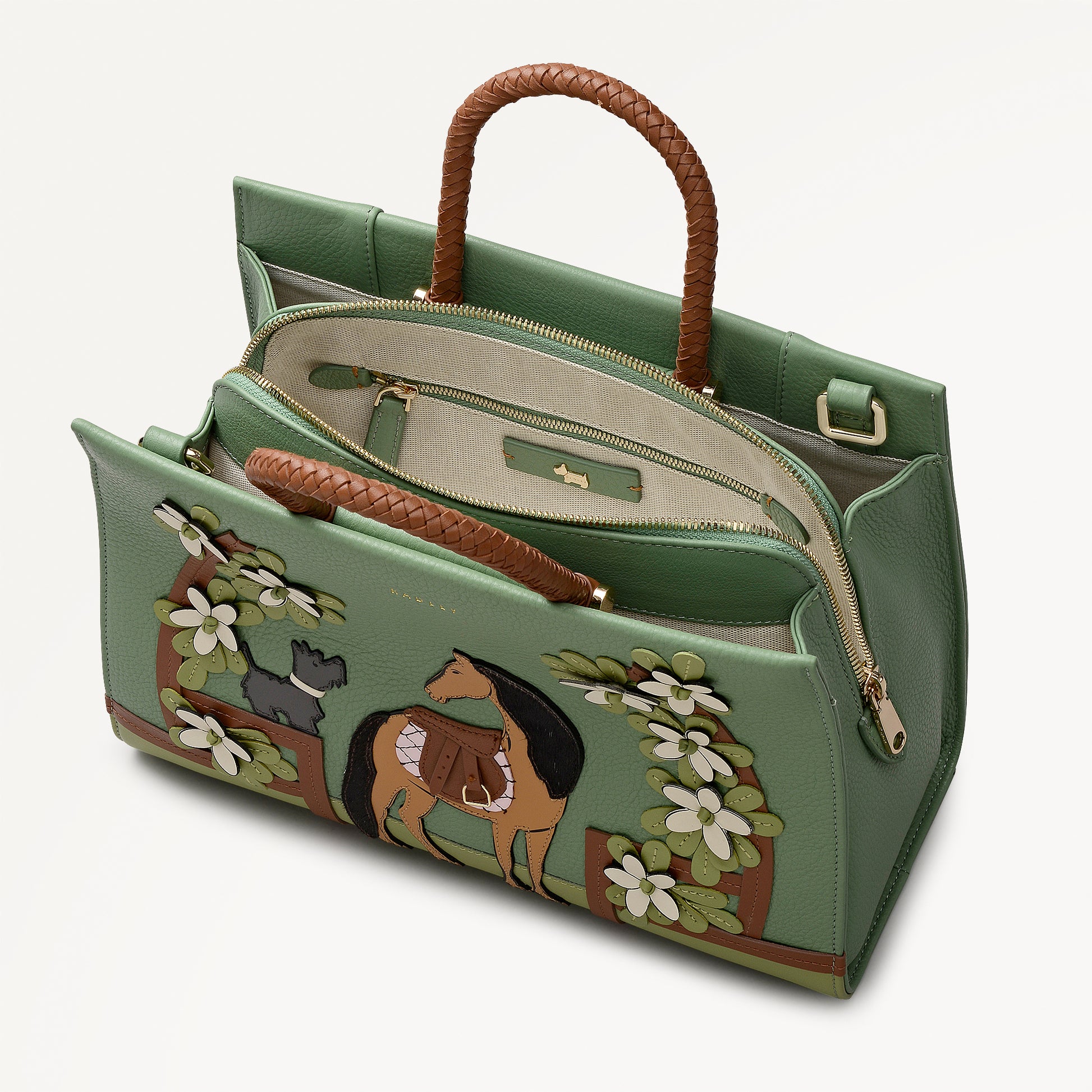 Lunar New Year - SS26 Medium Ziptop Grab Pistachio - 113078