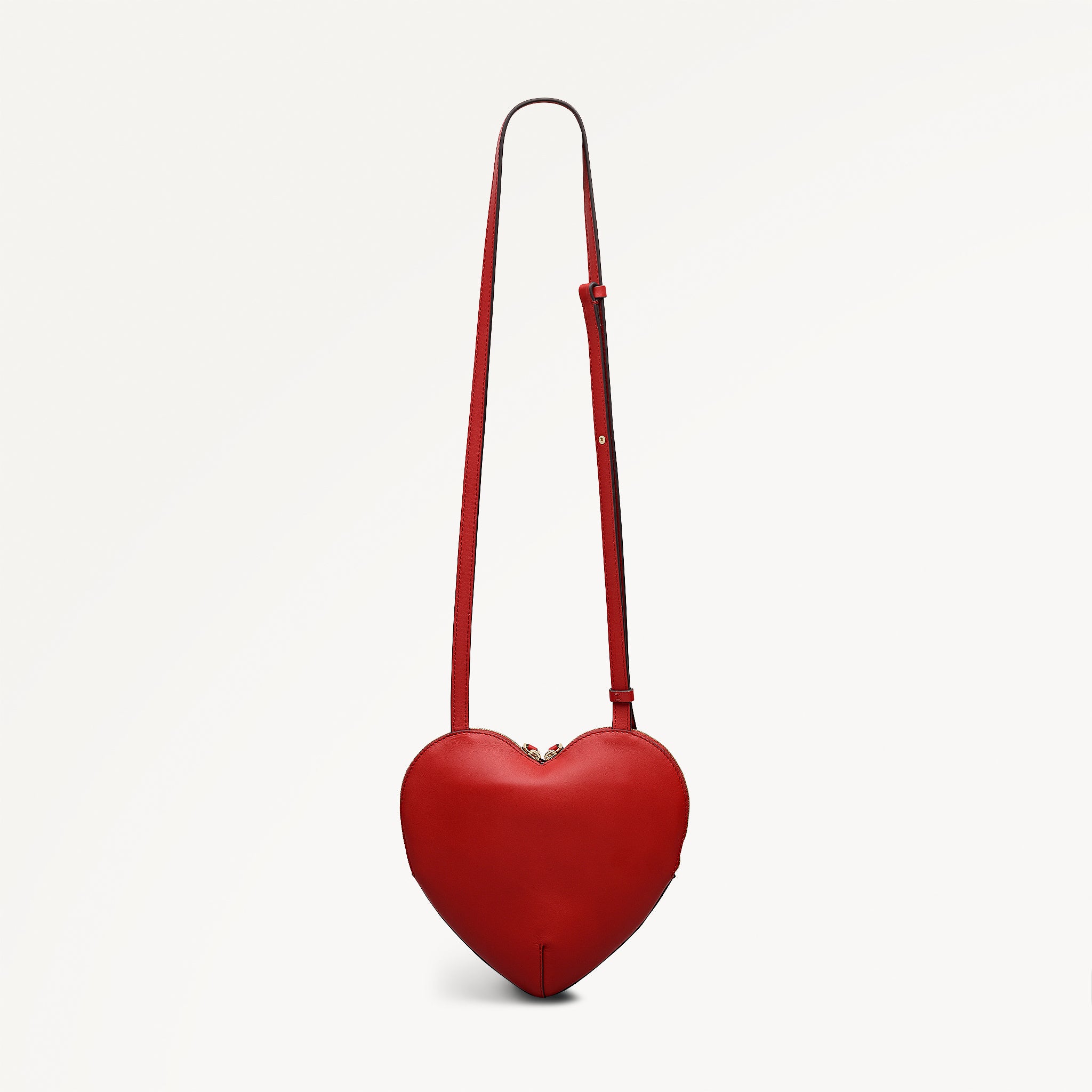 Poinsettia Medium Ziptop Cross Body Bag | Heart Street SS26