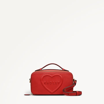 Calvert Way - Heart Street Small Cross Body Poinsettia - 113081
