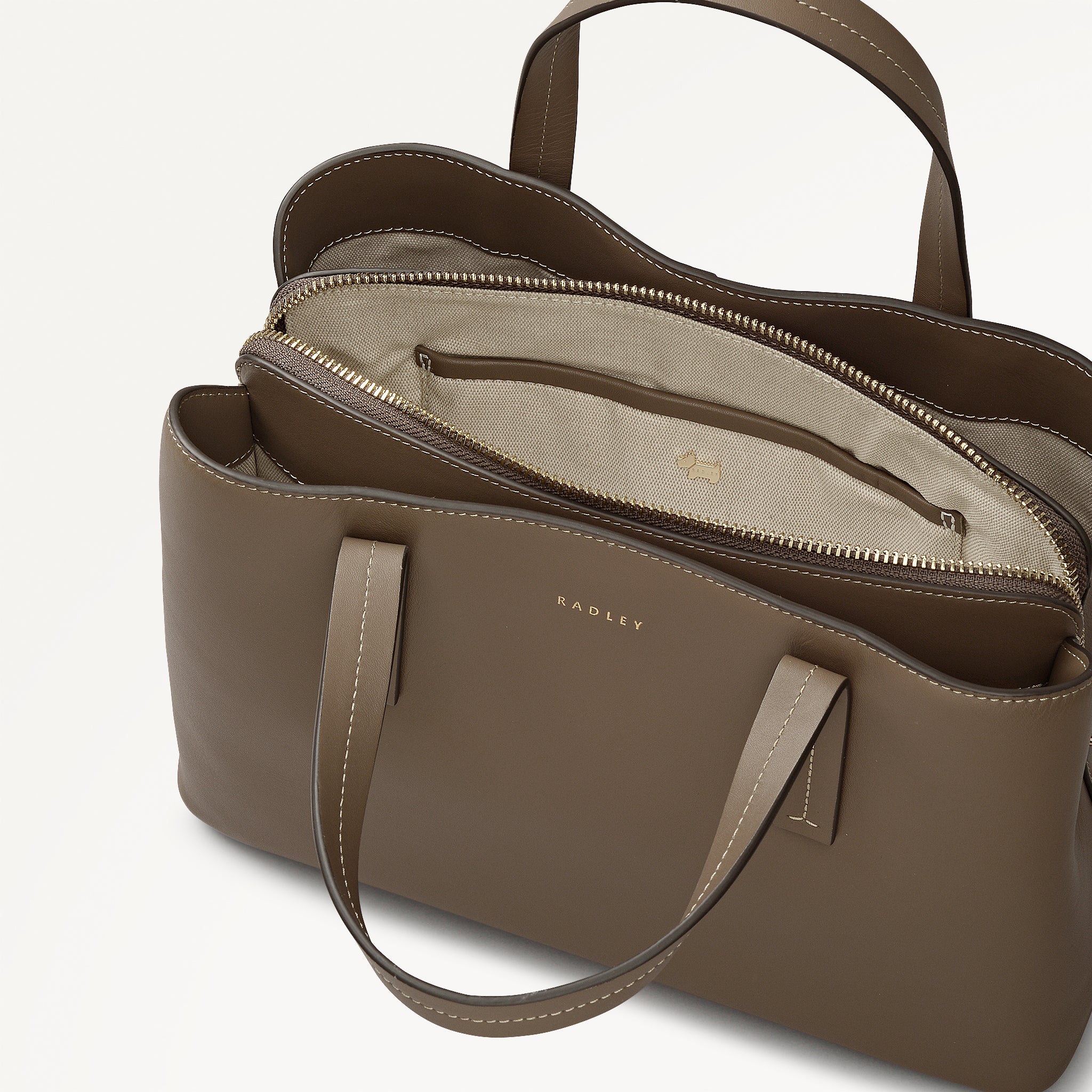 Dukes Place Medium Ziptop Grab Coffee - 113084