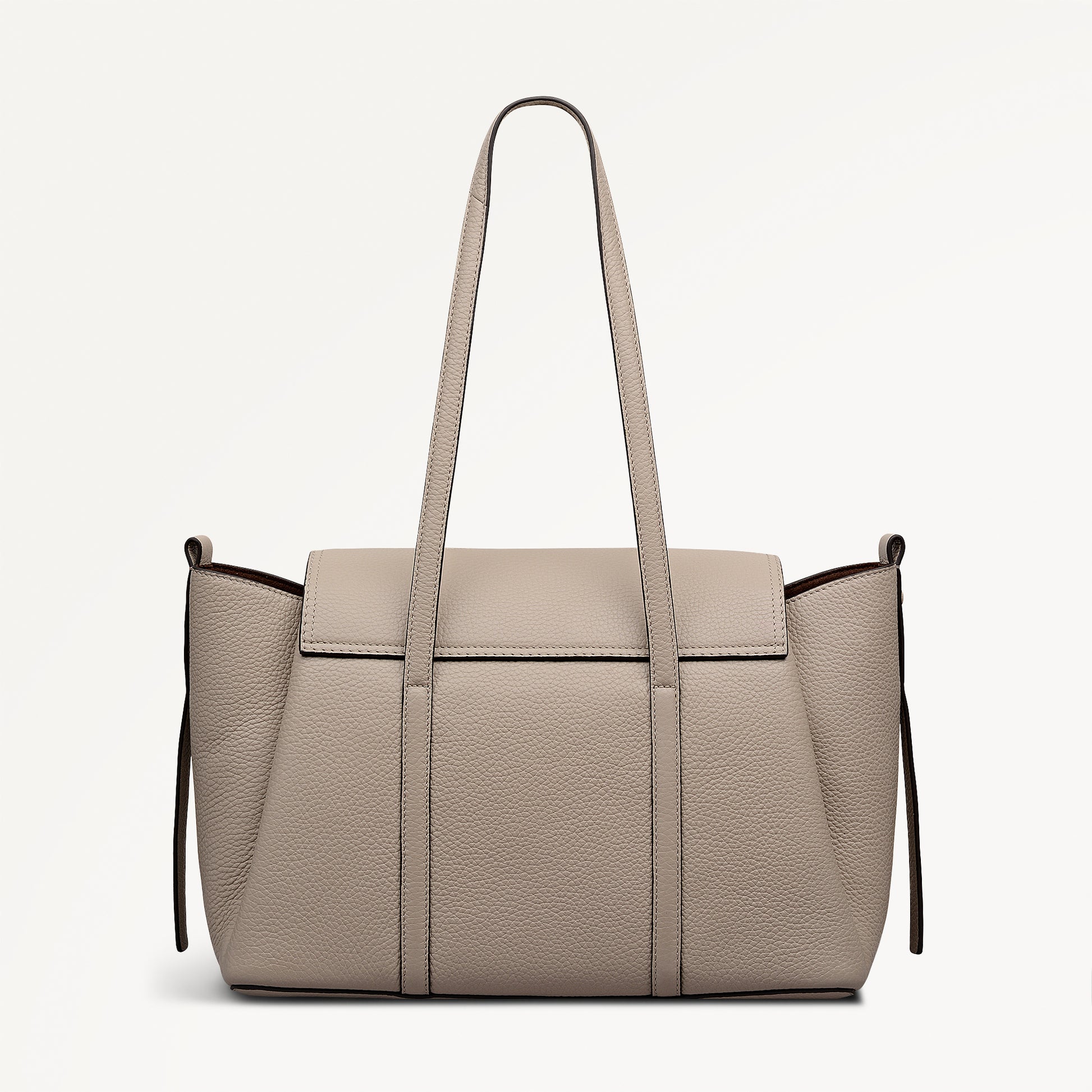 The Chancery Medium Flapover Shoulder Porcini - 113085