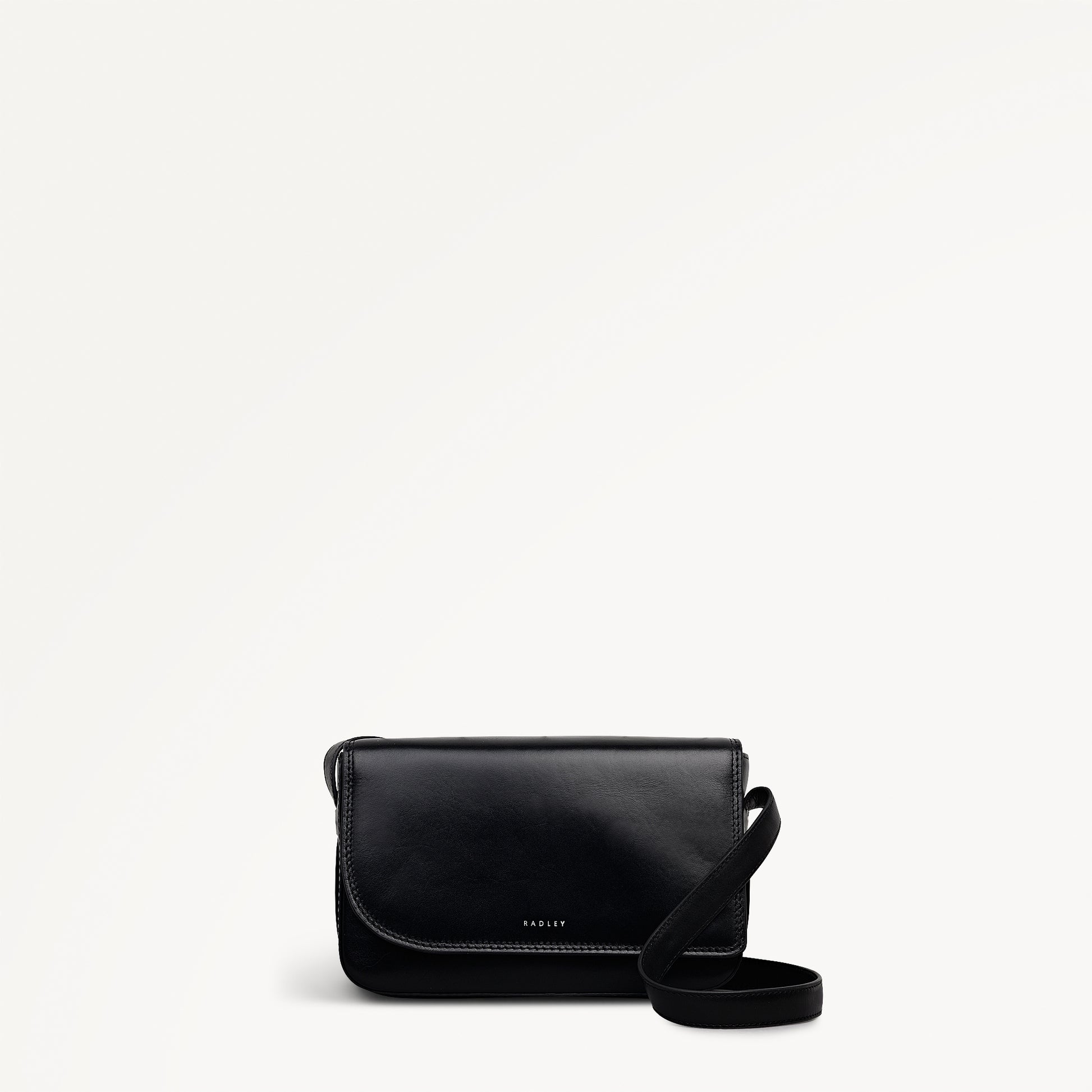 Pocket Street Small Flapover Cross Body Black - 113086