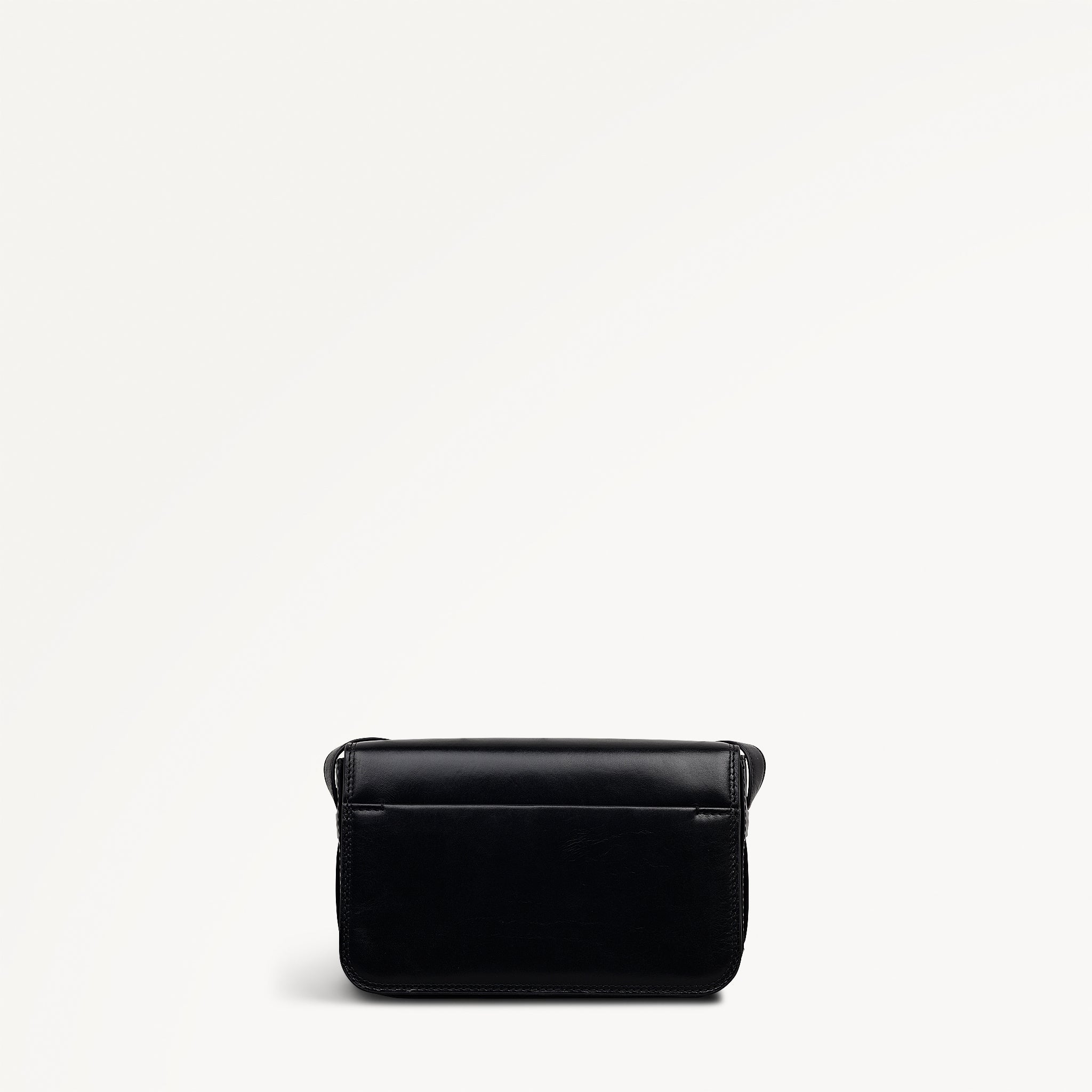 Pocket Street Small Flapover Cross Body Black - 113086