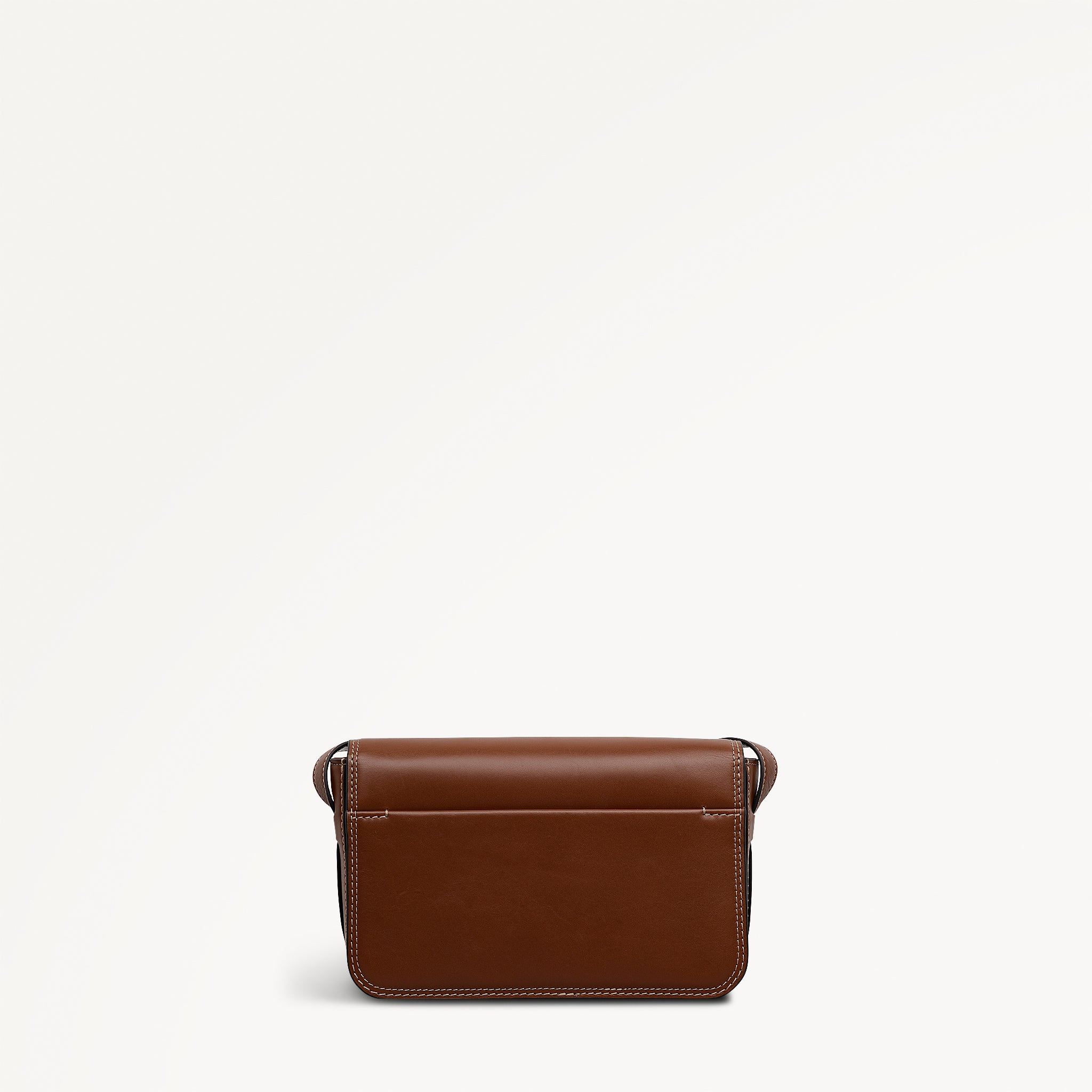 Pocket Street Small Flapover Cross Body Cognac - 113087