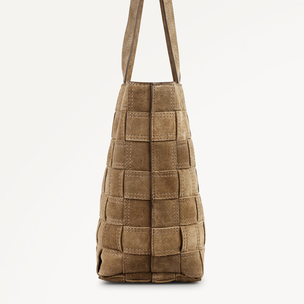 THE ABBEY LARGE OPEN TOP TOTE COFFEE - 113092