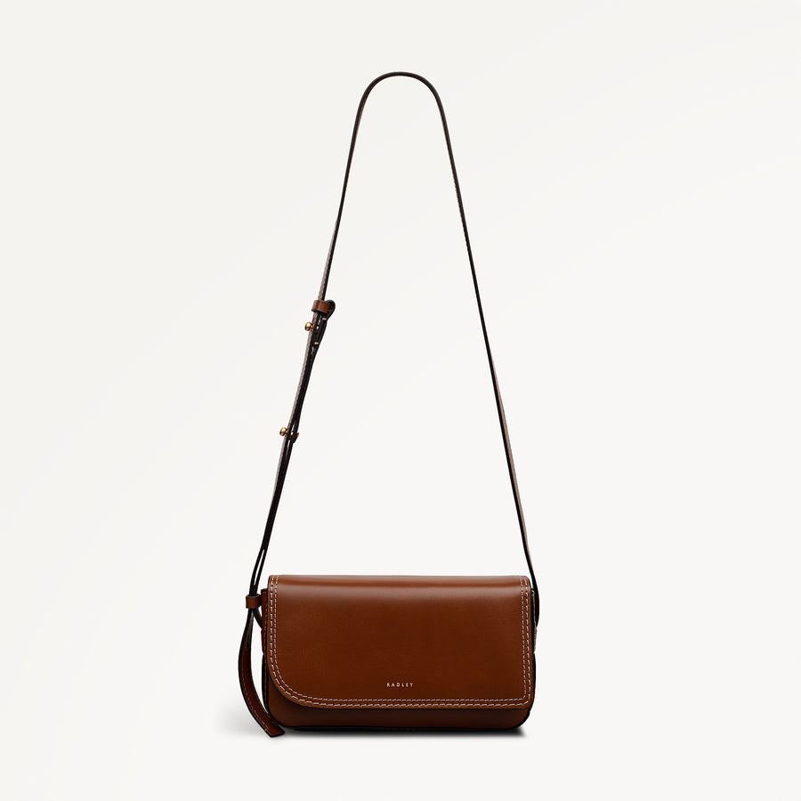 Pocket Street Phone Cross Body Cognac - 113097