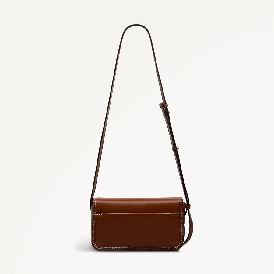 Pocket Street Phone Cross Body Cognac - 113097