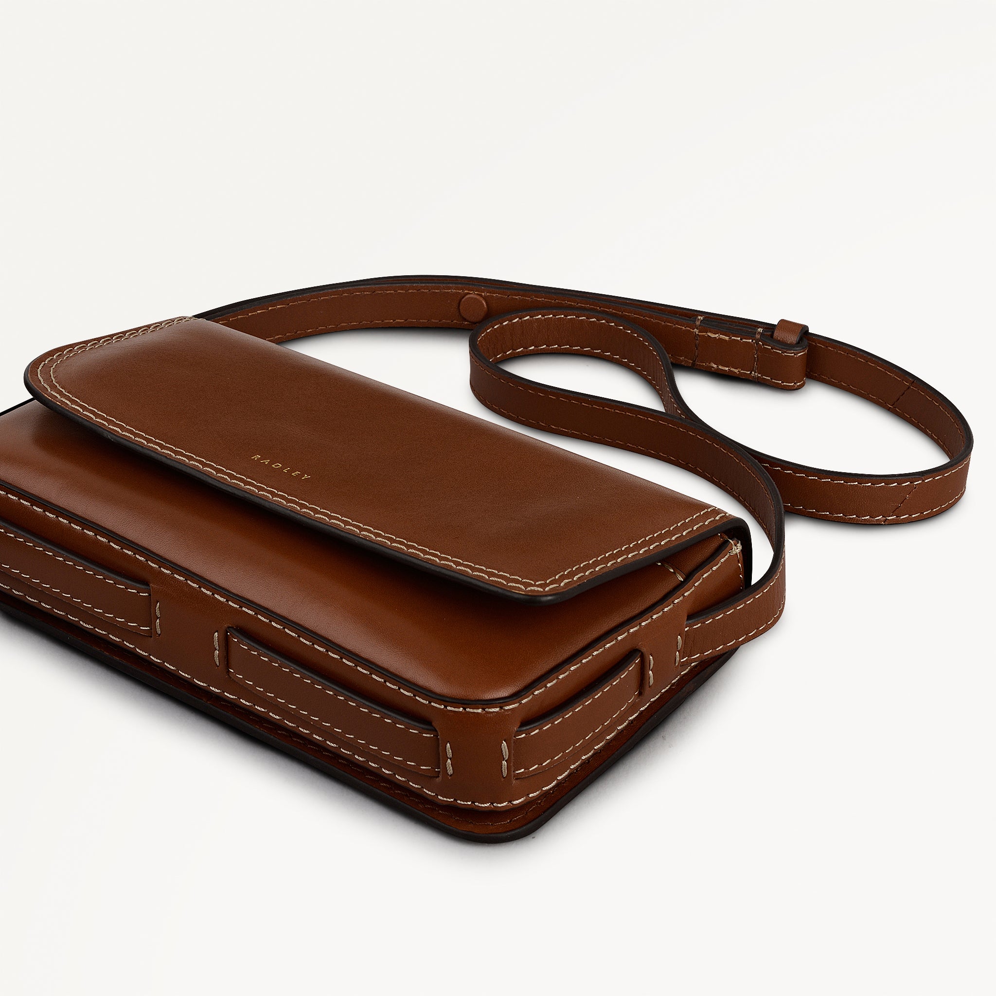Pocket Street Phone Cross Body Cognac - 113097