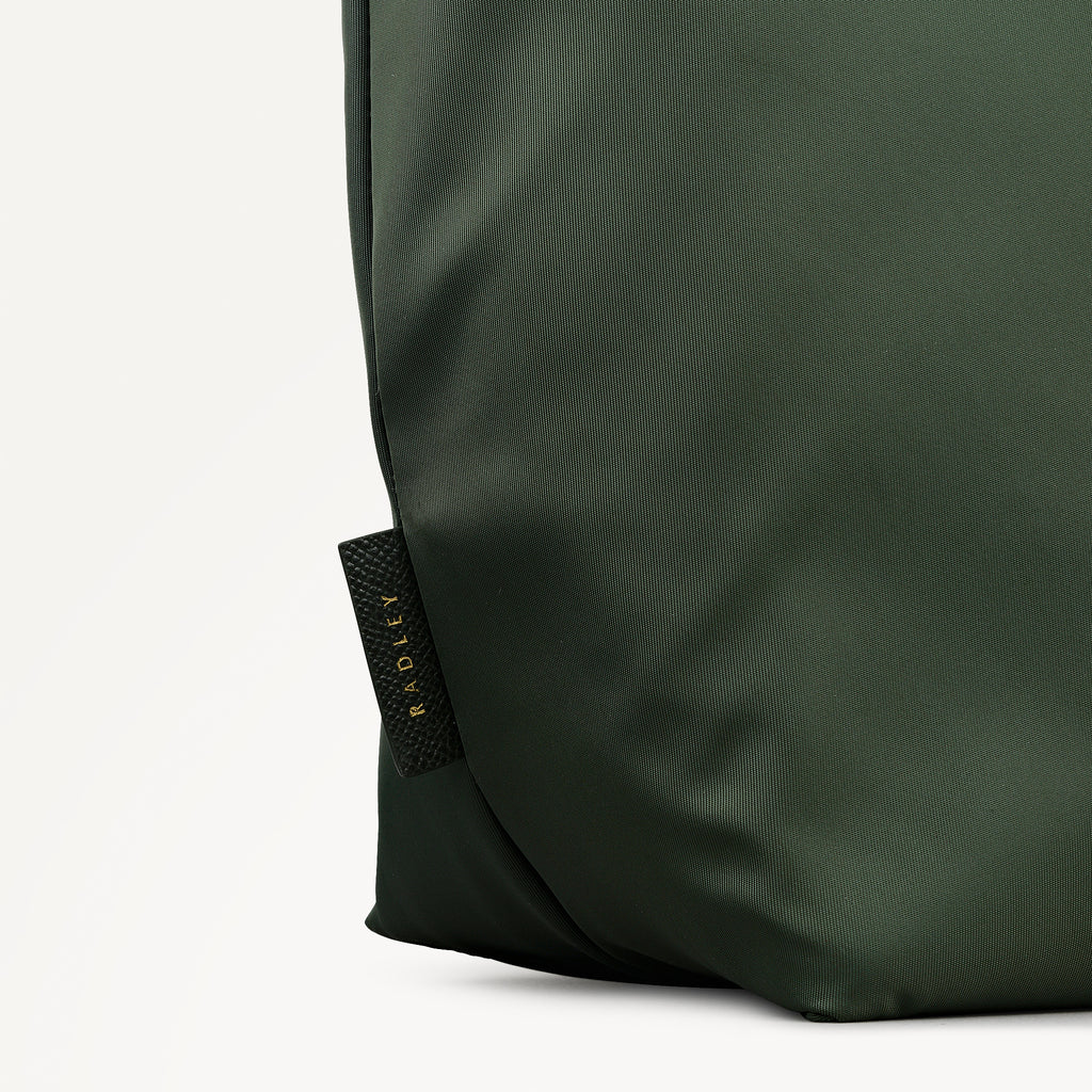 The Townley LARGE ZIPTOP TOTE FERN - 113099