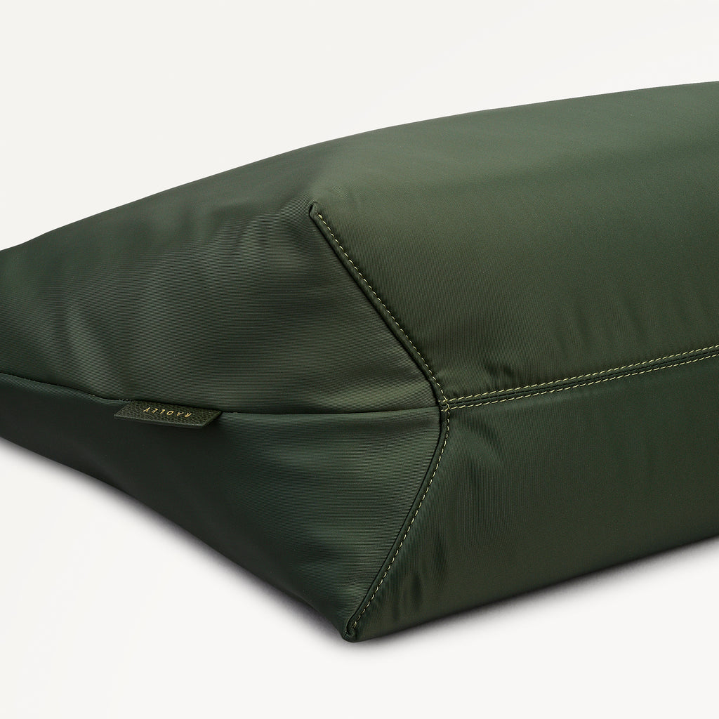 The Townley LARGE ZIPTOP TOTE FERN - 113099