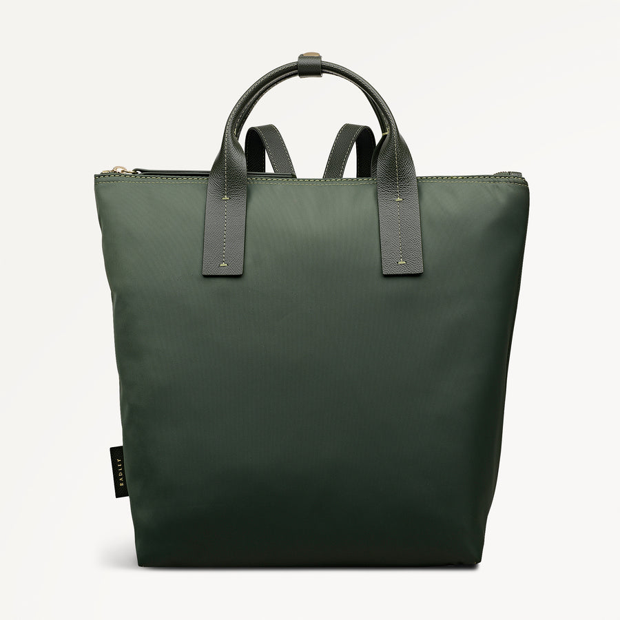 The Townley Medium Ziptop Backpack Fern - 113101