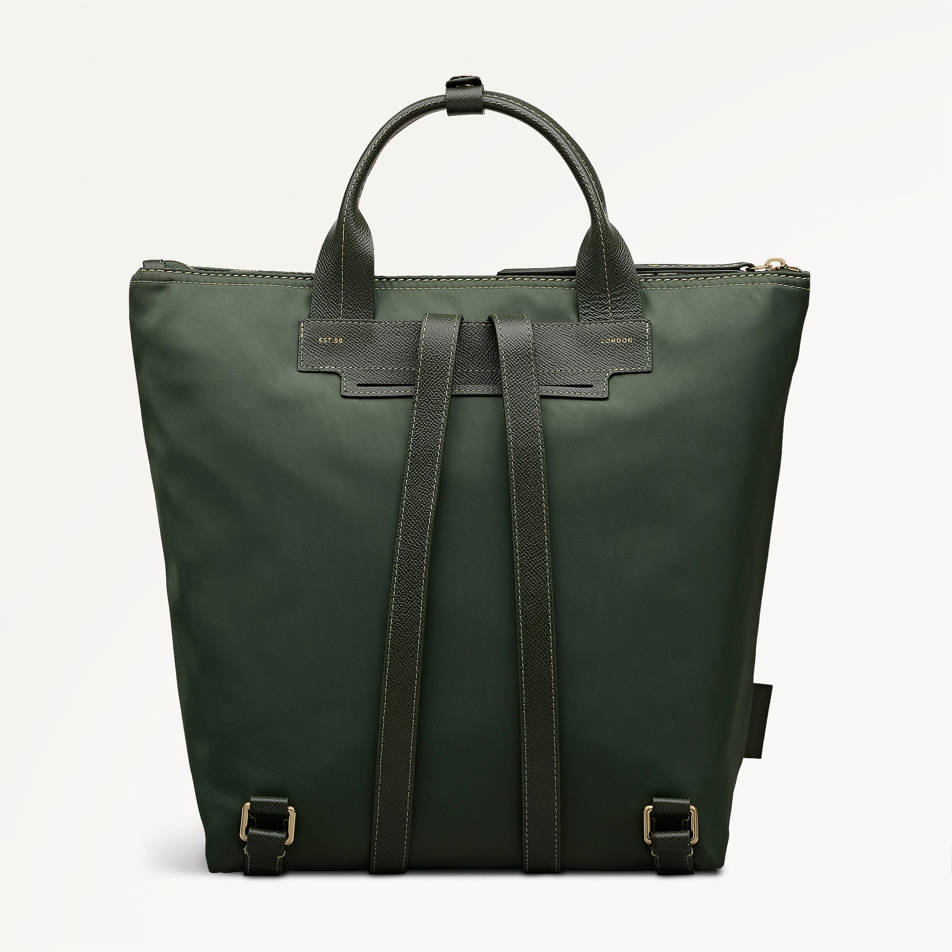 The Townley Medium Ziptop Backpack Fern - 113101