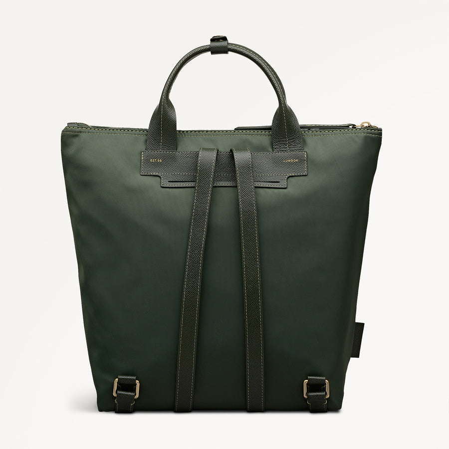 The Townley Medium Ziptop Backpack Fern - 113101