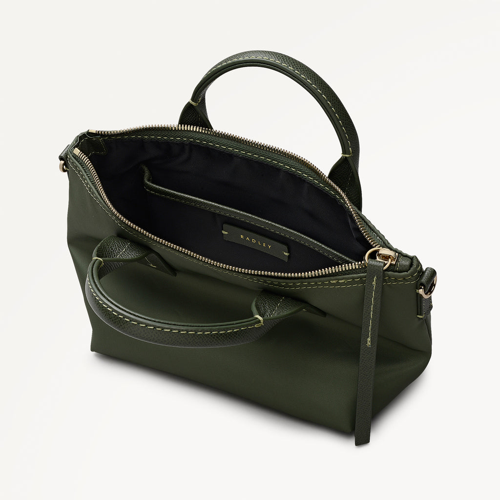 The Townley Small Ziptop Cross Body Fern - 113102