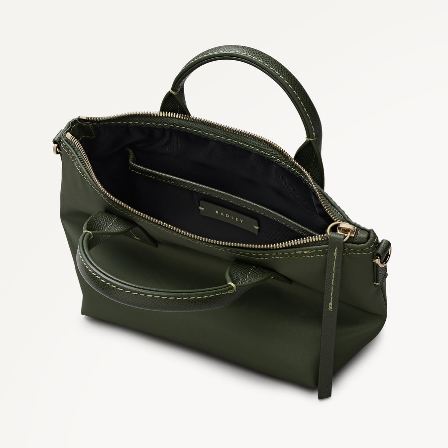 The Townley Small Ziptop Cross Body Fern - 113102