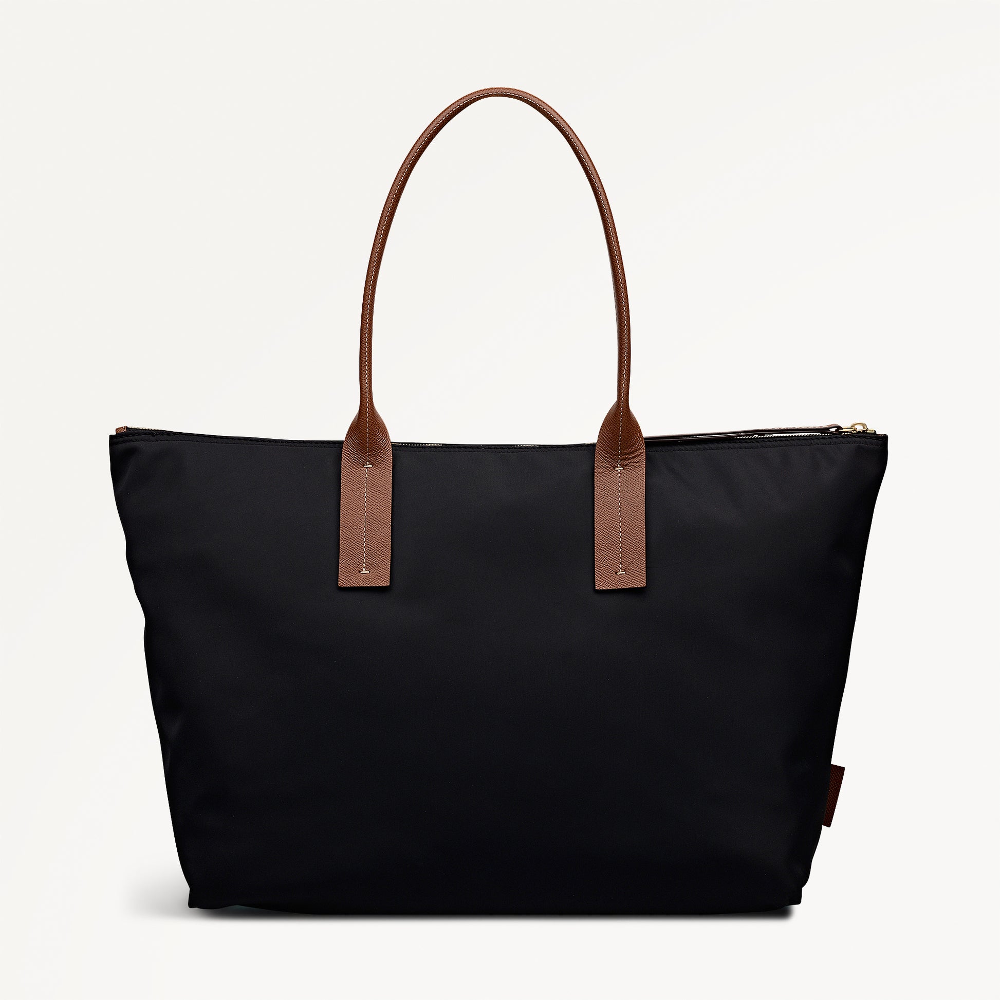 THE TOWNLEY LARGE ZIPTOP TOTE BLACK - 113103