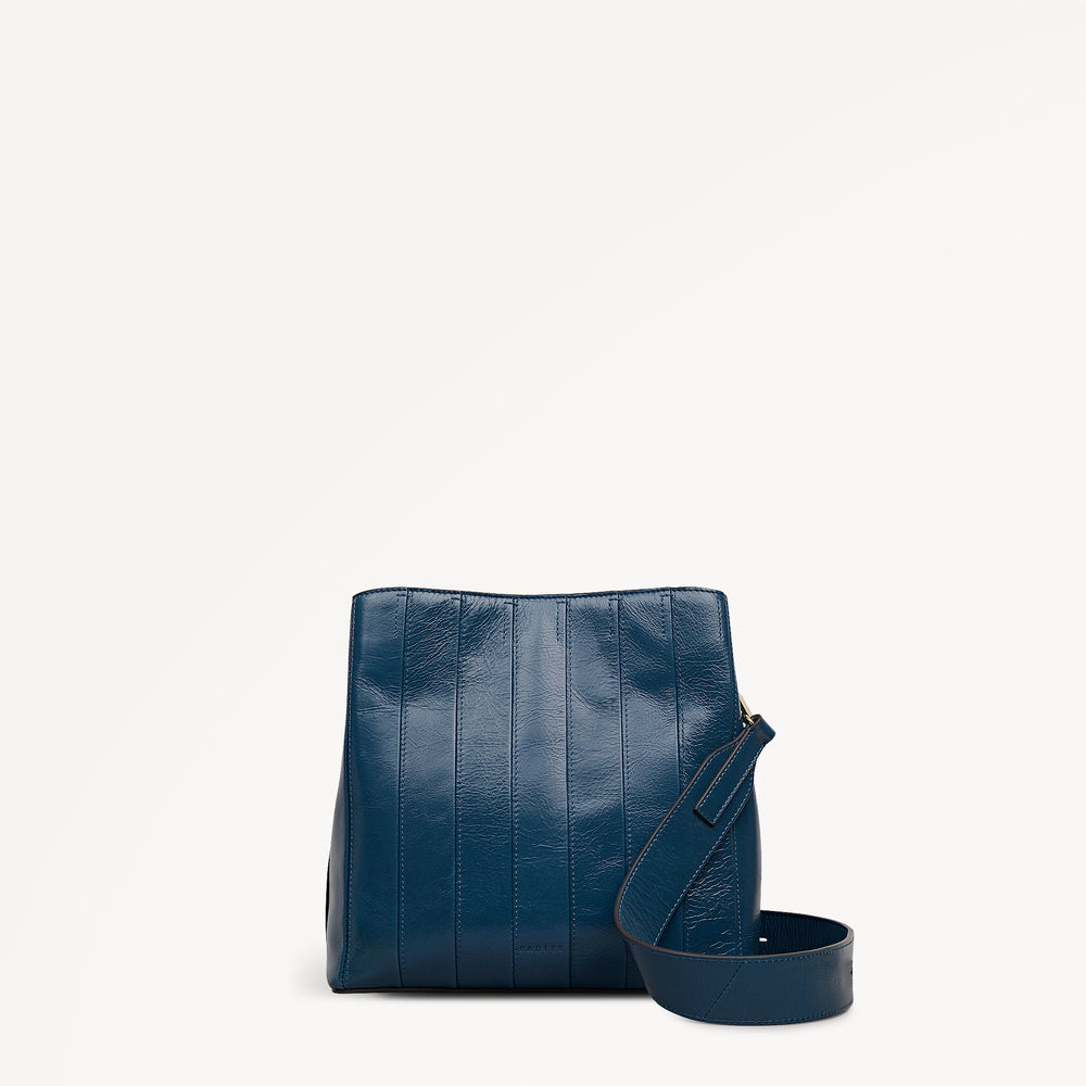 Dukes Place - Stripe Medium Compartment Cross Body Utility - 113108