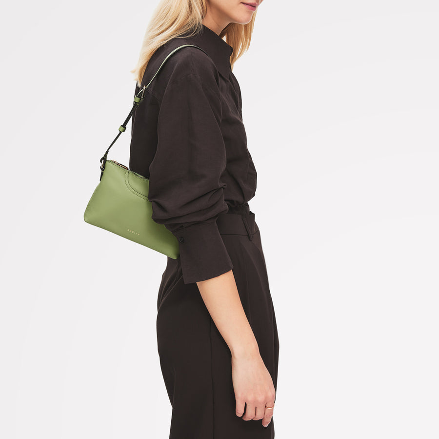 Pockets Mini Ziptop Ew Shoulder Apple - 113110