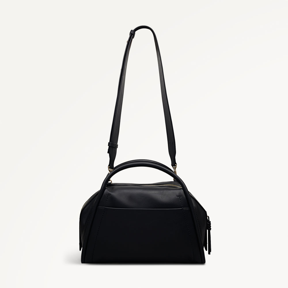 The Golborne Medium Ziptop Grab Black - 113117