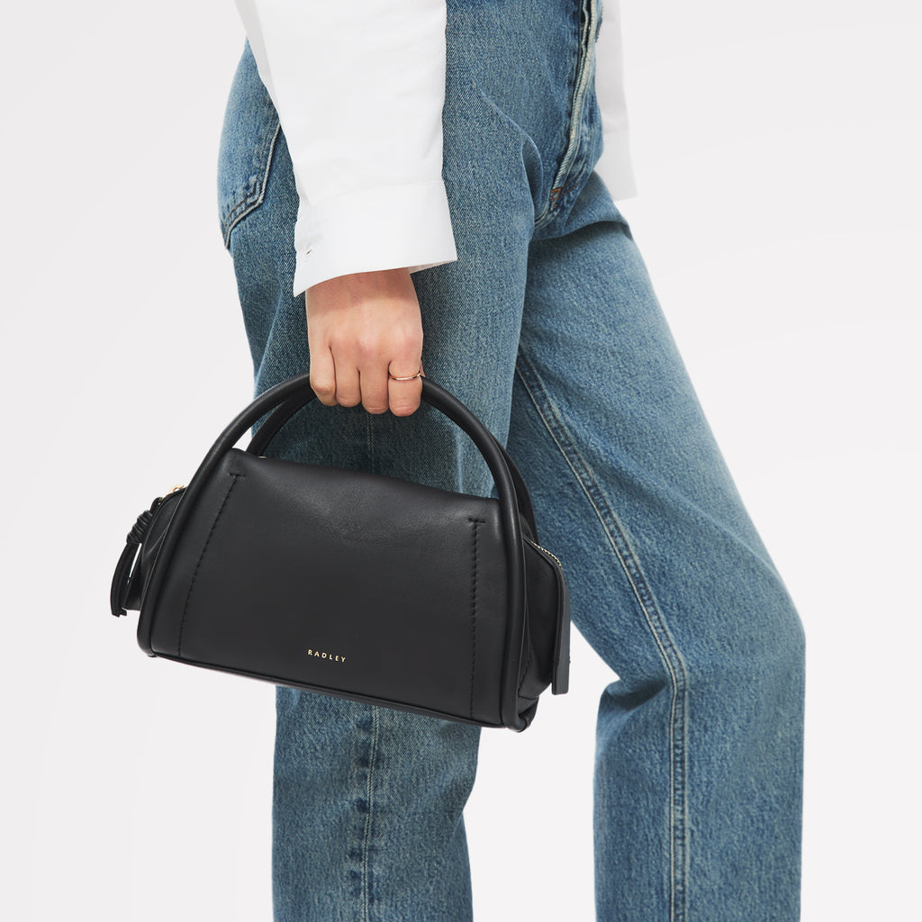 The Golborne Small Ziptop Grab Black - 113118