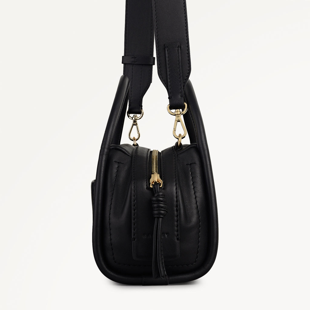 The Golborne Small Ziptop Grab Black - 113118