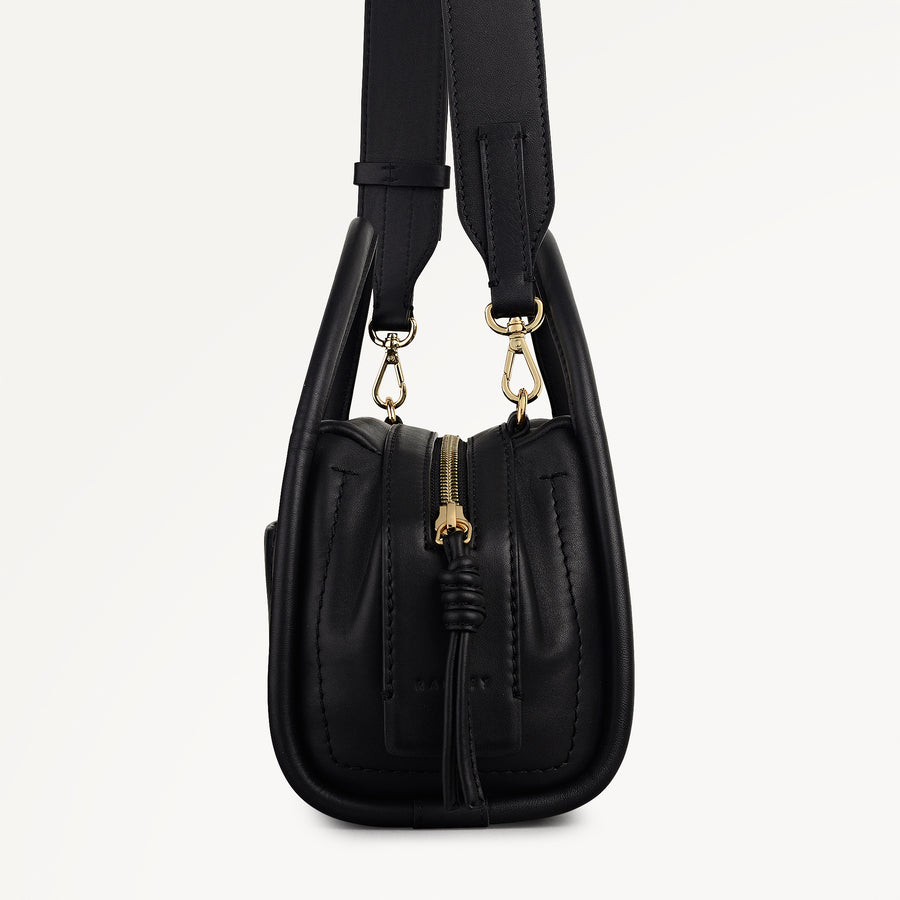 The Golborne Small Ziptop Grab Black - 113118